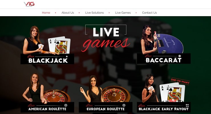 Visiniary iGaming Site