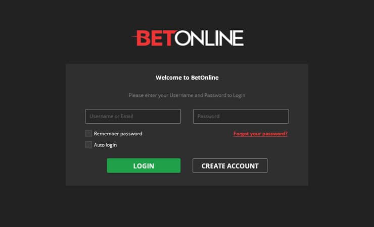 BetOnline Poker Login