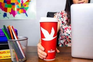 teacher free coffee wawa