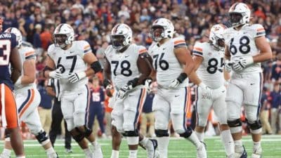 uva offensive line