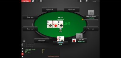 BetOnline Poker table