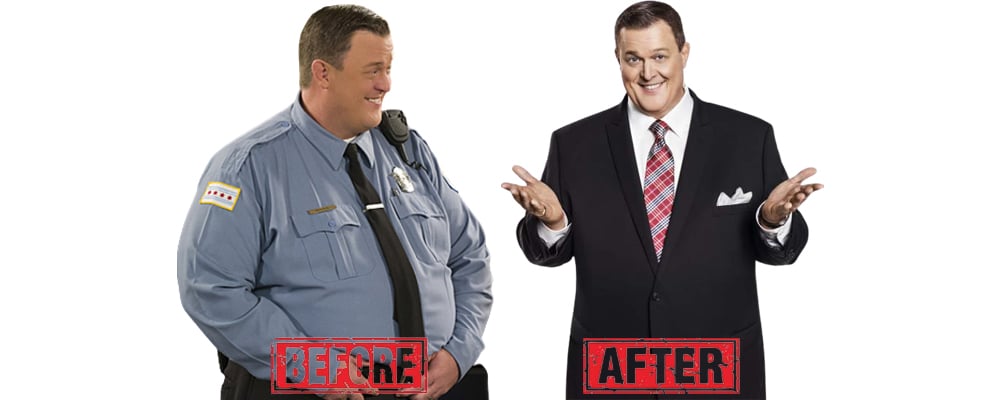 Billy Gardell Weight Loss Keto Pills - before and after results