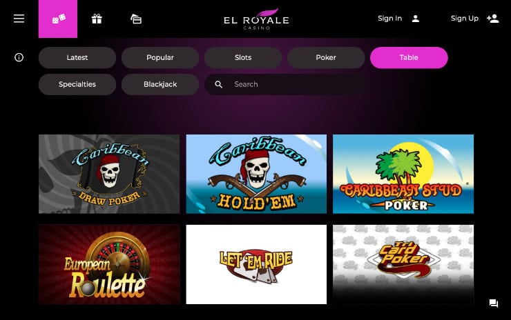 El Royale Virtual Roulette