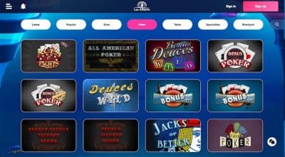 Las Atlantis Casino Video Poker