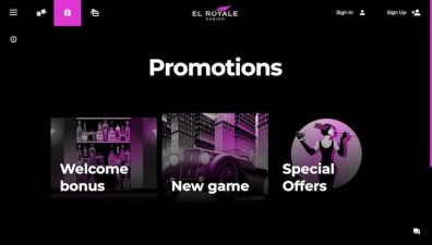 El Royale Casino Bonuses