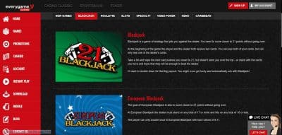Blackjack - Best Online Blackjack games