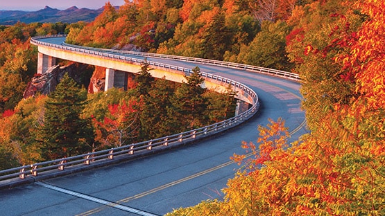 Blue Ridge Parkway autumn