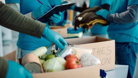 food insecurity bank pantry groceries need