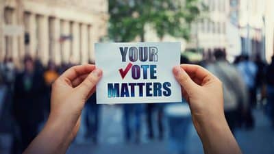 your vote matters