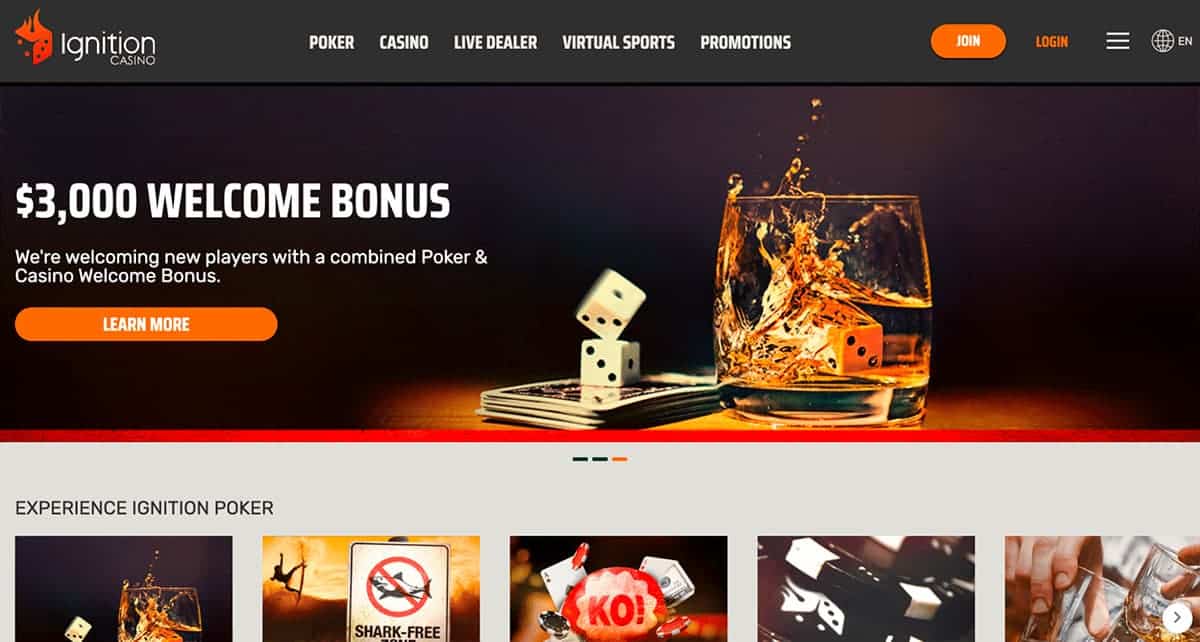 Ignition Casino - Best Casino for Real Money