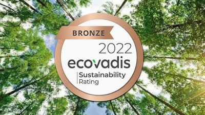 2022 ecovadis sustainability rating bronze