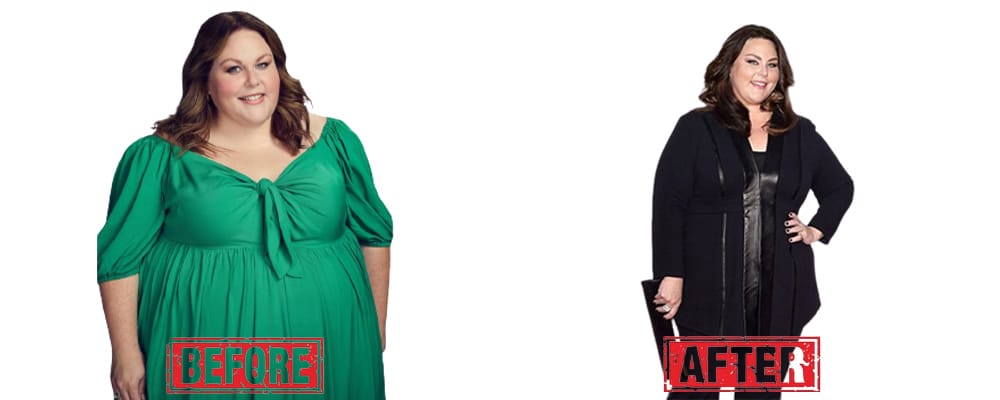 How did Chrissy Metz become in shape?