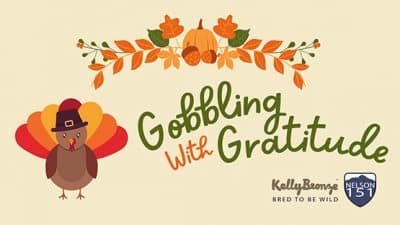 gobbling with gratitude
