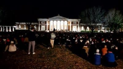 uva football vigil