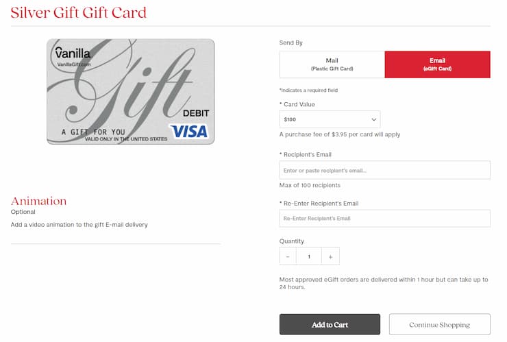 Gift Card  Depo Racing Online Shop