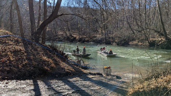 12-28-22 Rockfish River in Nelson County Search Efforts