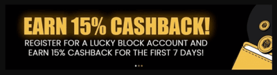 Lucky Block welcome bonus promotion