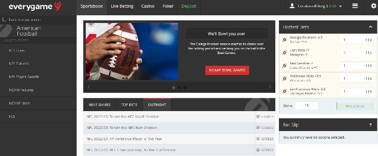 Everygame sportsbook