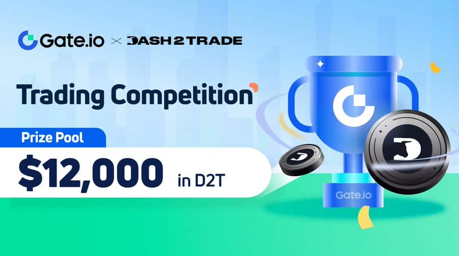 gate.io d2t trading comp