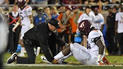 virginia tech football injury