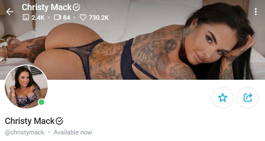 Christy Mack OnlyFans