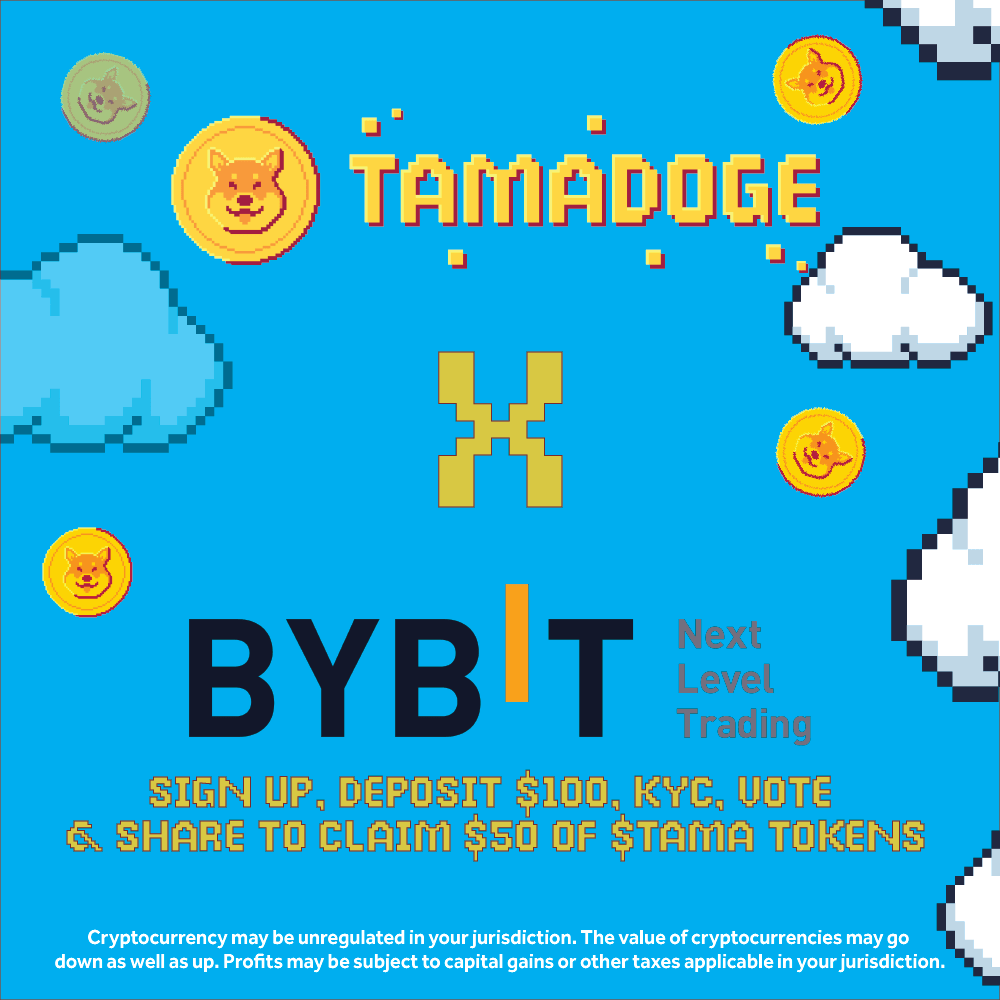 Vote and Win With New Listing Competition From Tamadoge and ByBit