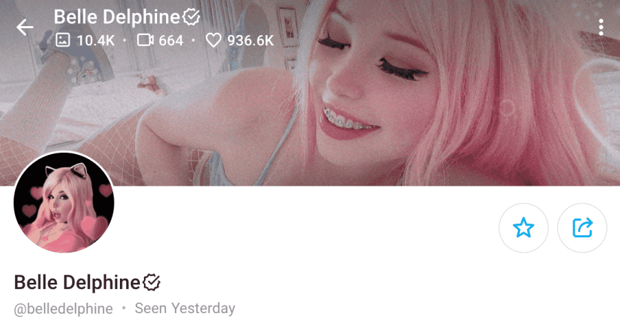 Belle Delphine OnlyFans