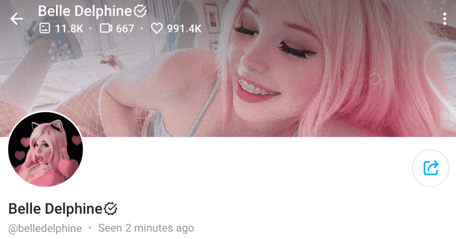 Belle Delphine OnlyFans