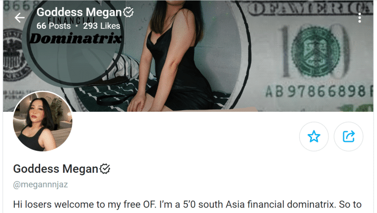 Goddess Megan Malaysian OnlyFans