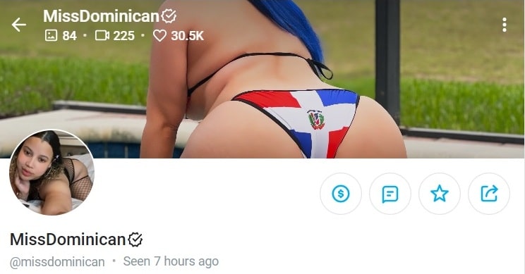 Miss Dominican OnlyFans 