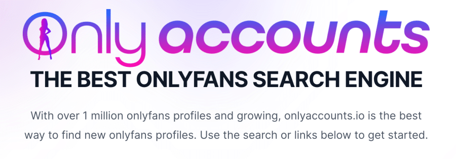 OnlyAccounts search