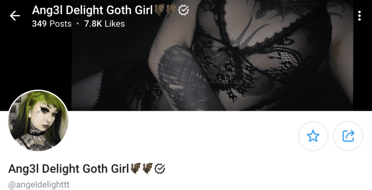Ang3l Delight Goth Girl OnlyFans
