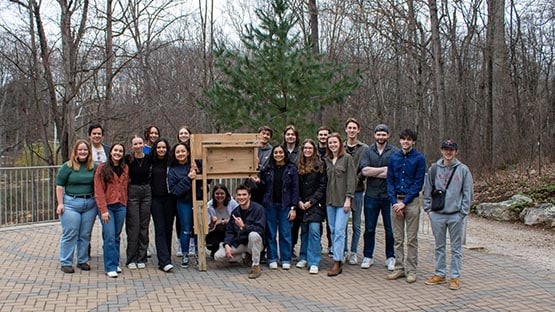 design build dukes JMU arboretum