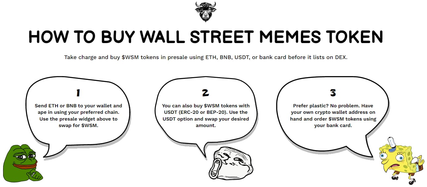 how to buy wall st memes