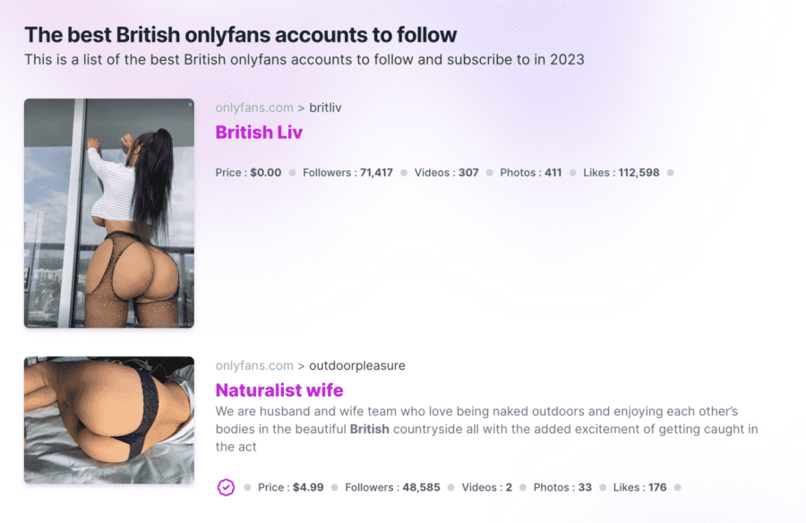 find OnlyFans account by location