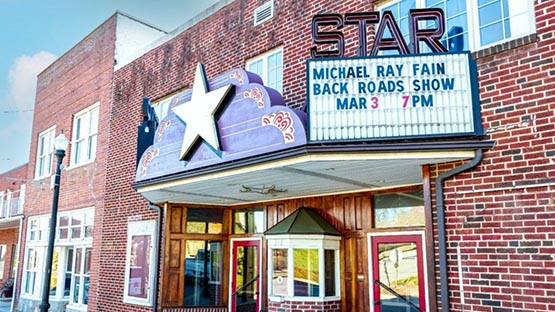 Virginia Tech graduate students guide Town of Stuart on future of 1940s Star Theatre