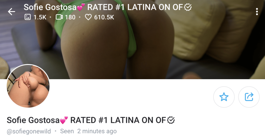 Sofie Gostosa OnlyFans