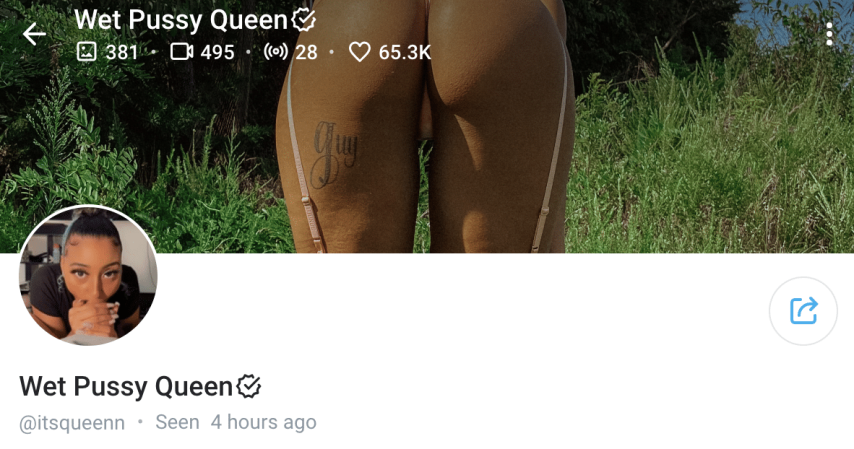 Wet Pussy Queen OnlyFans