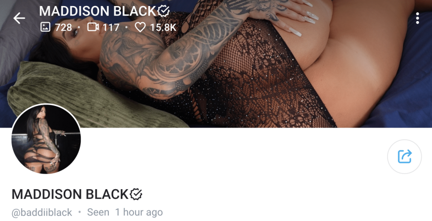 Maddison Black OnlyFans