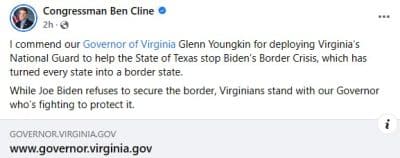 ben cline border