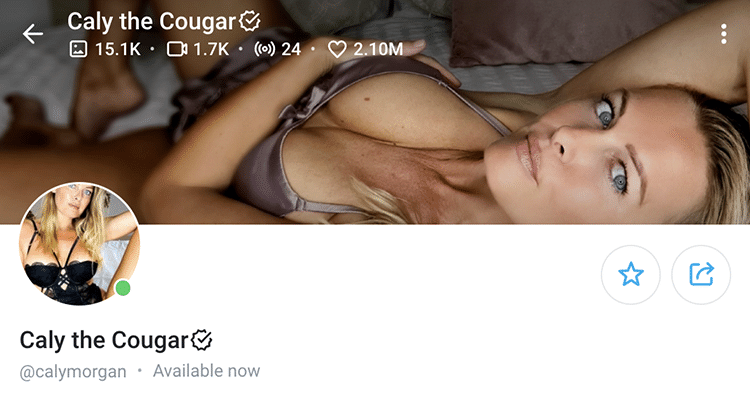 caly the cougar onlyfans