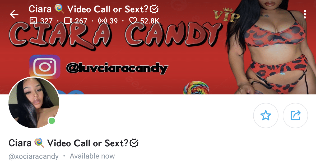 ciara candy onlyfans