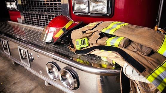 fire truck jacket helmet