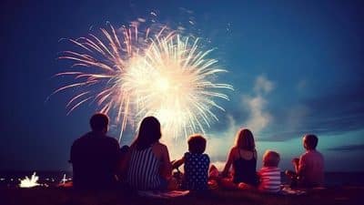july fourth fireworks display