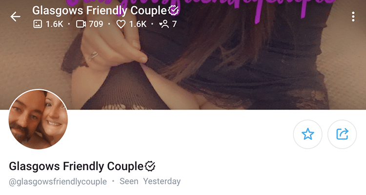 glasgows friendly couple onlyfans