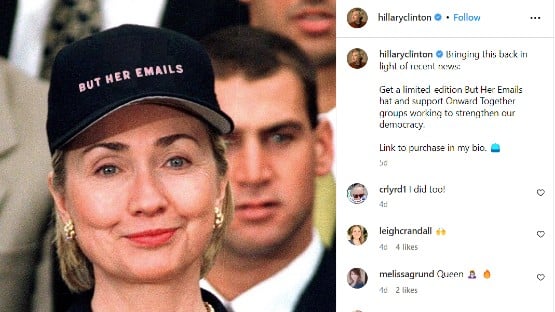 hillary clinton but her emails