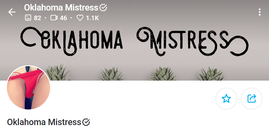 Oklahoma Mistress OnlyFans