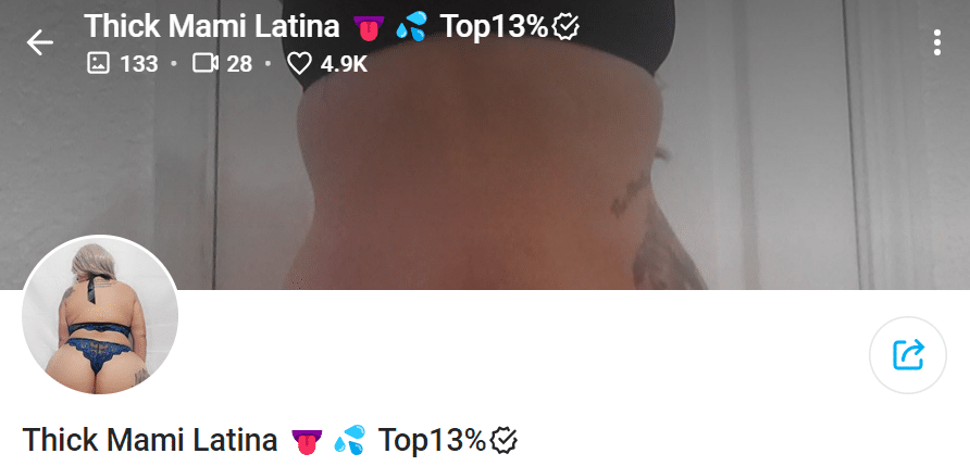 Thick Mami Latina OnlyFans