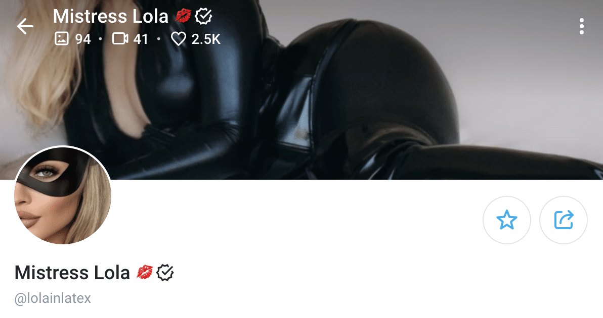 mistress lola onlyfans