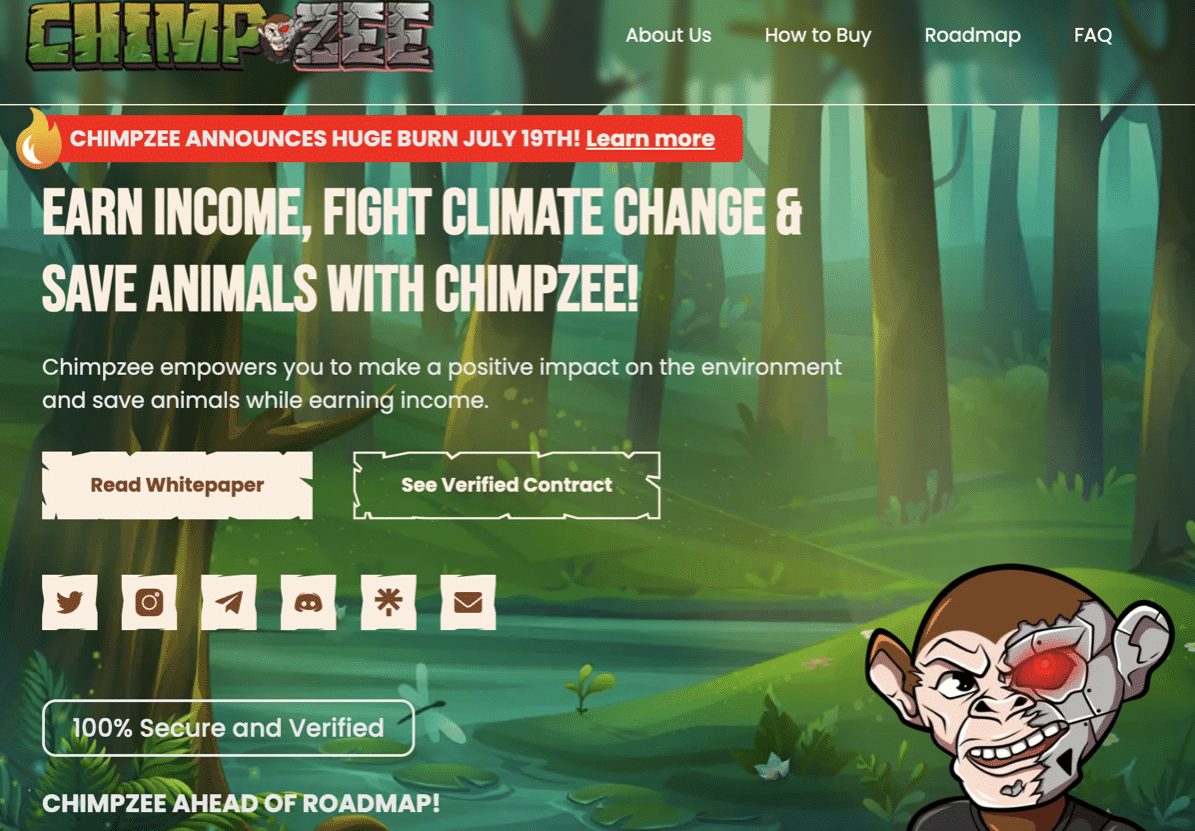 Chimpzee Crypto Presale